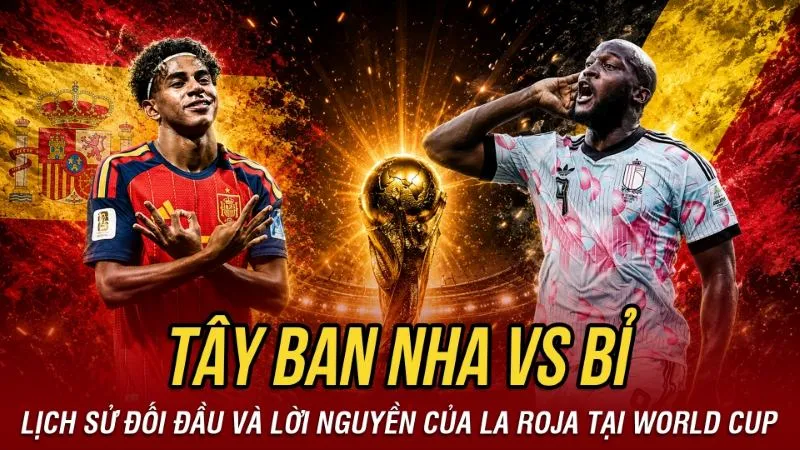 Tổng quan bối cảnh trận đấu Tây Ban Nha vs Bỉ